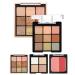 Palette Fard Paupi res et Blush Maquillage Palette Paupi res Blush Highlighter | Cosm tiques Visage Yeux Doux Finition Mat pour Peau Mature Femme Adulte # 02