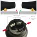 Hairizone Universal Diffuser for Curly or Wavy Hair Styling - Achieve Maximum Volume and No-Frizz Results | Black Shiny Black - Buy Online on GoSupps.com