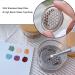 Nail Brushes & Dappen Dish Set | Acrylic Nails Cleaning Cup | Layered Nail Art Brush with Lid - Buy Internationally - Buy Online on GoSupps.com