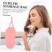 Baluue 3pcs Curling Iron Storage Bag Storage Bags Curlers Hair Curler Hair Crimper Pink 29.50X13.50X2.00CMx3pcs Pinkx3pcs - Buy Online on GoSupps.com