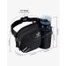 Waterfly Belt Pocket with Bottle Holder - Breathable Hip Pocket for Men & Women - Ideal for Running Cycling Hiking and Dog Training - Black - Buy Online on GoSupps.com