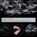 600 PCS Short Clear False Nails for Little Girls - Natural Acrylic Fake Nail Tips for Kids with Nail File and Adhesive Tabs - Buy Online on GoSupps.com