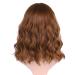 BOGSEA Light Auburn Synthetic Wavy Wig with Bangs | Short Bob Heat Resistant Hair for Women | Everyday Party Ready - Buy Online on GoSupps.com