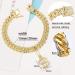 Glitter King Gold Dog Collar | Cuban Link Chain with Dollar Pendant | Pet Jewelry 13mm Width - Buy Online on GoSupps.com