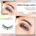 5 Pairs Manga Lashes - Glitter Colored Eyelashes with Diamond Decor | Natural Look Japanese Lashes - DIY Glitter Lashes (1 oz - Buy Online on GoSupps.com