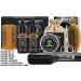 3-in-1 Beard Straightener Kit with Balm, Oil, Comb, E-Book - Patented Design for Men & Women | Unique Stocking Stuffer Gift - Buy Online on GoSupps.com