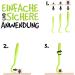 Innogadgets Tick Hook & Pliers Set | Gentle Tick Removal in Seconds | Different Hooks for All Sizes | Free E-Book for Dog Tricks | Green (3-Pack) - Buy Online on GoSupps.com