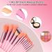 Premium Makeup Brush Cleaner Kit - Complete Set with Solution Cleaning Mat & Accessories for Flawless Skin | 5.3 FL.OZ - Buy Online on GoSupps.com