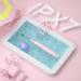 Seago Electric Toothbrush for Kids 3+ | Rechargeable Extra Soft Bristles 5 Cleaning Modes DIY Sticker - Light Pink - Buy Online on GoSupps.com