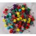 100 Pieces Big 2 1/8 inch Colorful Safely Pins Baby Child Infant Kids Stainless & Rustproof Diaper Pins/ Cloth Diaper Pins Stainless Steel Traditional Safety Pin