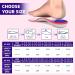 IFITNA Arch Support Inserts for Plantar Fasciitis & Metatarsal Pain Relief | Flat Feet Insoles for Men & Women | Comfort Cushioning for All-Day Wear | Size 5-5.5 Men | 7-7.5 Women | Gradient Pink - Buy Online on GoSupps.com