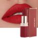 Lipstick Matte Lipsticks For Women Long Lasting Red Lipstick Waterproof Sweatproof Natural Nude Moisturizing Hydrating High Pigmented Smooth Velvet Texture Lip Stick Makeup Gift (04 Scarlet)