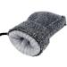 Fox Knitting Short Full Finger Gloves for Toddlers | Winter Thermal Plush Lining | 1-3 Years | Bear/Deep Grey - Buy Online on GoSupps.com