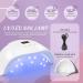 PEACECOLOR 15PCS Gel Nail Polish Set with 36W Lamp Starter Kit for DIY Manicure at Home - Buy Online on GoSupps.com
