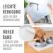 KaraLuna Premium Silicone Bowl Mat - Curved & Transparent (48x30 cm) - Durable Pet Mat for Food & Water Bowls - International Shipping Available - Buy Online on GoSupps.com