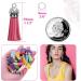 Paxcoo Leather Tassel Keychain Charms Bulk - 50pcs with Jump Rings for Bracelets | Acrylic Key Chain Blanks and Craft Supplies 38mm - Buy Online on GoSupps.com