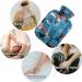Buy NAANLE 2L Hot Water Bottle with Black Red Plaid Cover Ideal for Back Pain Relief Hand & Foot Warmer Neck Heat Therapy | International Shipping - Buy Online on GoSupps.com