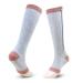MDRCG compression stockings with zip for women men support stockings with zipper knee socks with zip for sports cycling air trips m a