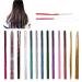 Hair Tinsel Strands Kit 13 Colors Hair Tinsel Extensions with Tools Tinsel Hair Extensions Glitter Hair Accessories Decoration for Party Supplies Hair Tinsel Kit for Women Girls(13 Color) - Buy Online on GoSupps.com