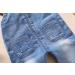KIDSCOOL SPACE Baby & Little Boys/Girls Ripped Denim Overalls | Light Blue | 2-3 Years - Buy Online on GoSupps.com