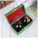 Tovinanna 6 Stk Chinese Baoding Balls | Hand Massager Fitness & Health | Cloisonne Iron Balls for Relaxation - 3 Pieces - Buy Online on GoSupps.com