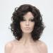 Short Afro Curl Chestnut Brown Synthetic Wig for Women - Lydell Full Wig - Buy Online on GoSupps.com