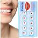 Buy Tacery Red Dental Stones - 10 Crystal Tooth Jewelry Ornaments with Storage Box | Removable Tooth Crafts & Nail Nuts - Buy Online on GoSupps.com