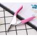 Nail Clippers Professional Manicure Pedicure Sharp Blade Clip Tool Acrylic Nail Clipper for Acrylic Nails Fake Nail Tips Salon Home Nail Art Plum - Buy Online on GoSupps.com