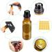 Essential Oil Roller Bottles 48Pcs 5ml Empty Rollerball Bottle Roll on Bottles with Stainless Steel Roller Balls Amber Glass Roller Bottles for Essential Oils Perfumes Cosmetics Aromatherapy Massage 5ml 48pcs Brown - Buy Online on GoSupps.com