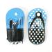 Spove Polka Dot Flip Flop Manicure Kit Set - Pack of 6 Blue | Personal Care - Buy Online on GoSupps.com