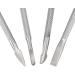 Qwertfeet Set of 4 Nail Care Manicure Manicure and Pedicure Steel Pushing Tool - Buy Online on GoSupps.com