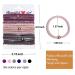 LAPOHI 30 Pcs Boho Style Hair Ties for Women and Girls - Elastic Ponytail Holders in Morandi Color Palette - Buy Online on GoSupps.com