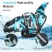 Emust Adjustable Dog Life Jacket - Safety Vest for Small/Medium/Large Dogs - Water Safety with Rescue Handle - Perfect for Swimming Pool & Beach - Blue Camouflage - Buy Online on GoSupps.com