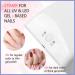 ANGNYA 30W UV Nail Lamp for Gel Nails - Professional Nail Dryer with 2 Timers - Portable UV Lamps for Nail Art at Home and Salons (White) - Buy Online on GoSupps.com
