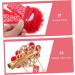 Beavorty 5 Pairs Antique Red Hairpin New Year Hair Clips Bows Tassels Hair Clips Barrettes Tassel Hair Accessories Chinese New Year Tassel Barrettes Flower Hair Girl Ribbon Cloth Cheongsam - Buy Online on GoSupps.com