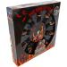 Ring of Fire Chilli Challenge Game Hot Sauce Gift Set - 10 x 20ml Including Carolina Reaper - Perfect Secret Santa & Novelty Gift - Buy Online on GoSupps.com