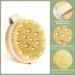 Bilione Dry Brush Body Brush - Natural Bristles for Massage Blood Circulation & Cellulite Reduction - Buy Online on GoSupps.com