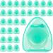 Dandat 30 Boxes Dental Floss Bulk Travel Mint Waxed Dental Floss for Food Removal Tooth Floss Adults Each Floss Tape 54.68 Yard/ 50m