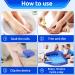 Nail Fungus Cleaning Device for Onychomycosis Nail Fungus Treatment for Fingernails Effective Convenient Toenail Nail Fungus Treatment for Home Use (Blue) - Buy Online on GoSupps.com