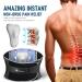 Back Brace for Lower Back Pain Relief - 3D Lumbar Pad Breathable Support Belt for Herniated Disc & Sciatica - Medium (Waist: 33.5-39.5 - Buy Online on GoSupps.com