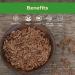 Sincerely Nuts Brown Flax Seed 5 LB - Vegan, Kosher & Gluten-Free Superfood for Baked Goods, Salads & More - Rich in Fiber & Essential Fatty Acids - Perfect for Granola, Trail Mix & Protein - Buy Online on GoSupps.com
