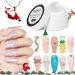 MIZHSE Clear Solid Sculpture Builder Gel Non-Stick Hand Nail Extension Gel Nail Strengthen Hard Gel 15g for Nails Art