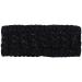 Stylbreaker Ladies Knit Headband with Braid Pattern & Sequins | Fleece-Lined Winter Hair Band in Black - Perfect for Cold Weather Fashion - Buy Online on GoSupps.com