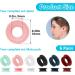 12PCS Silicone Earplugs - 5 dB Noise Reduction Mute Style Pack for Home Office & Library | International Shipping Available - Buy Online on GoSupps.com