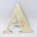 YRONTY 12 Inch Wooden Letter A - Blank Unfinished Wood for Painting, Crafts & Home Wall Decor - Buy Online on GoSupps.com