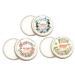 Ladybug Spot Set of 3 Solid Perfumes | Floral Solid Perfume Set | Gardenia Rose Garden Jasmine | Total of 1.5 oz (0.5 oz Each) | All Natural | Phthalate-Free Fragrance | Highly Scented