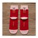 4 Pairs Chinese New Year Red Socks Embroidered Men's and Women's Cotton Socks for The 2022 Natal Year Comfortable Couple Sports Socks 36-42 (Color : Red+Pink)