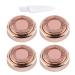 Facial Hair Remover Replacement Head: Compatible with Gen 1 Finishing Touch Flawless Hair Removal Tool for Women 18k Rose Gold Plated 4 Pack Gen 1 Single Halo