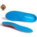 Orthotics Insoles for Flat Feet & Plantar Fasciitis | Arch Supports for Men & Women Shoes | Comfort & Pain Relief | 127-BLUE - Buy Online on GoSupps.com