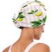 Lemon Stripe Dry Hair Cap & Quick Dry Towel Set | Super Absorbent Soft Comfortable | Shop Internationally - Buy Online on GoSupps.com